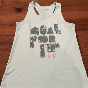 Under Armour Soccer Tank Top Youth Medium Goal For It